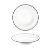 Modest Black Pasta Plate 25cm / 9.75"  420ml /  17.75oz - Pack 12