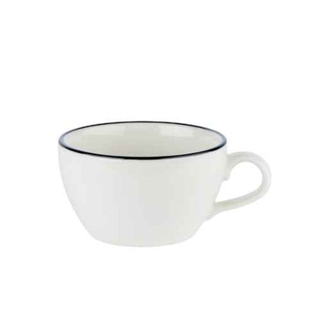 Modest Black Cappuccino Cup 340ml / 12oz - Pack 6
