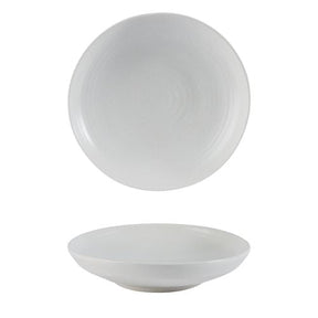 Ivory Deep Plate 21cm/11" - Pack 6