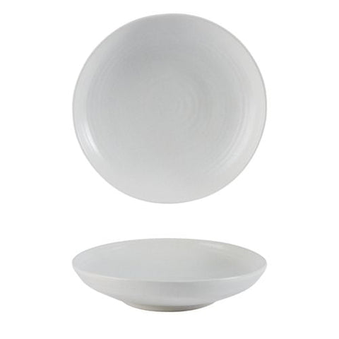Ivory Deep Plate 21cm/11" - Pack 6