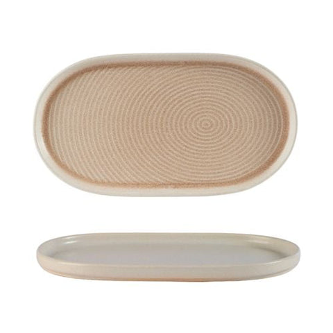 Nude  Oval Platter 33x18cm/11" x 7" - Pack 6