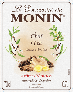 Monin Chai Tea Syrup 70cl