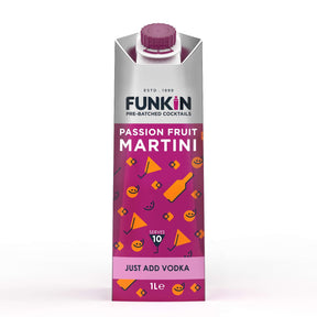 Funkin Passion Fruit Martini Cocktail Mixer 1Ltr