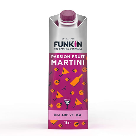 Funkin Passion Fruit Martini Cocktail Mixer 1Ltr