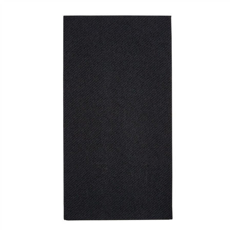 Black textured rectangular object on a white background