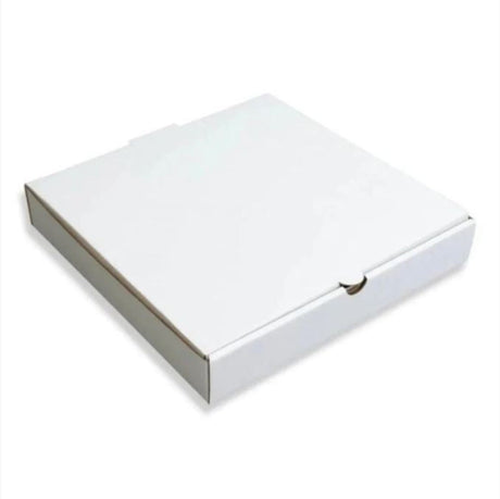 20" white pizza box