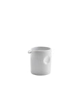 Genware Porcelain Pinched Solid Milk Jug 8.5cl/ 3oz