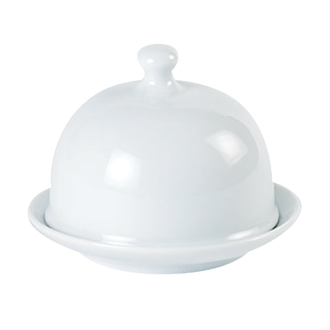 Round Covered Butter Dish 9x6.5cm/3.5"x2.5"