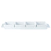 Square Shape Set of 4 Bowls & Tray 38x9cm/15x3.5"