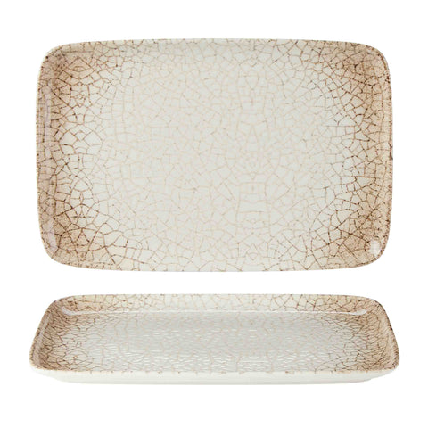 Scorched Rectangular Platter 27 x 20cm 10 1/2" x 7 3/4 - Pack 6