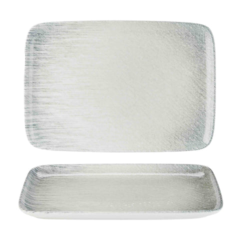 Linear Rectangular Platter 27 x 20cm 10 1/2" x 7 3/4 - Pack 6