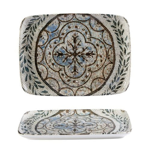 Mosaic Rectangular Platter 27 x 20cm / 10 ½" x 7 ¾" - Pack 6