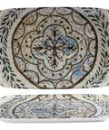 Mosaic Rectangular Platter 33 x 23cm / 13" x 9" - Pack 6