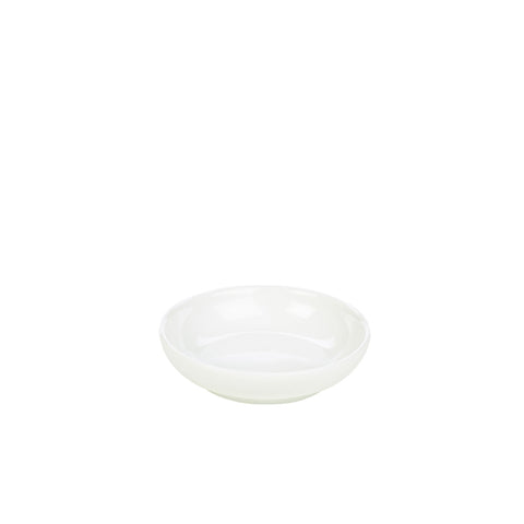 Genware Porcelain Butter Tray 10cm/ 4"