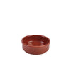Genware Porcelain Terracotta Round Dish 10cm/ 4"