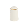 Line Gold Band Salt Pot