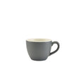 Genware Porcelain Matt Grey Bowl Shaped Cup 9cl/ 3oz