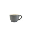 Genware Porcelain Matt Grey Bowl Shaped Cup 9cl/ 3oz