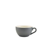 Genware Porcelain Matt Grey Bowl Shaped Cup 17.5cl/ 6oz