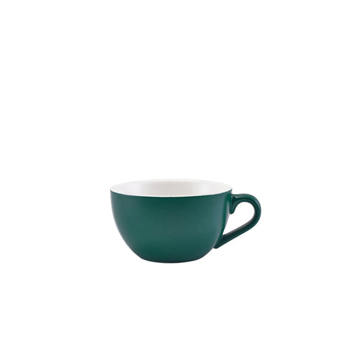 GenWare Porcelain Matt Teal Bowl Shaped Cup 17.5cl/ 6oz