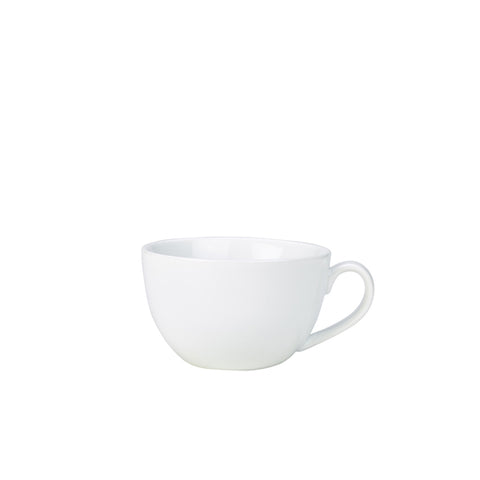 Genware Porcelain Bowl Shaped Cup 23cl/ 8oz