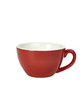 Genware Porcelain Red Bowl Shaped Cup 34cl/ 12oz