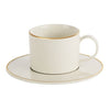 Line Gold Band Stacking Cup 20cl - Pack 6