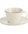 Line Gold Band Cappuccino Cup 25cl