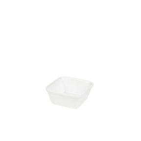 Genware Porcelain Square Pie Dish 12cm/ 4.75"