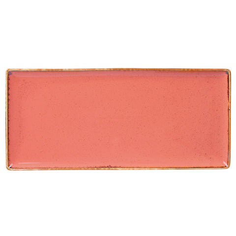 Coral Rectangular Platter 35x15.5cm/13.75"x6"