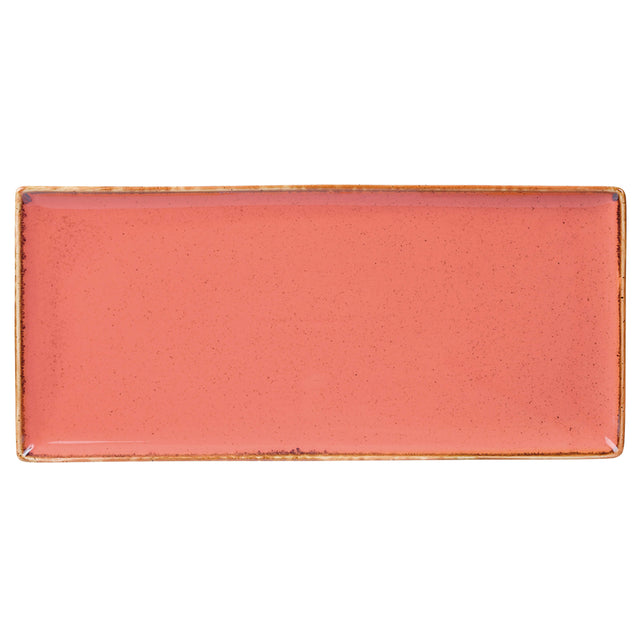 Coral Rectangular Platter 35x15.5cm/13.75"x6"