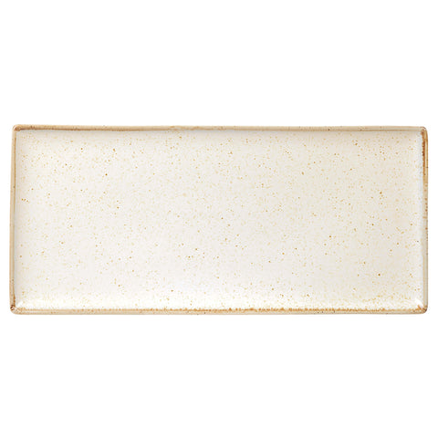 Oatmeal Rectangular Platter 35x15.5cm/13.75"x6"