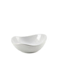 Genware Porcelain Organic Triangular Bowl 15cm/ 6"