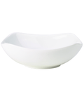 Genware Porcelain Rounded Square Bowl 20cm/7.75"