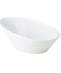 Genware Porcelain Oval Sloping Bowl 21cm/8.25"