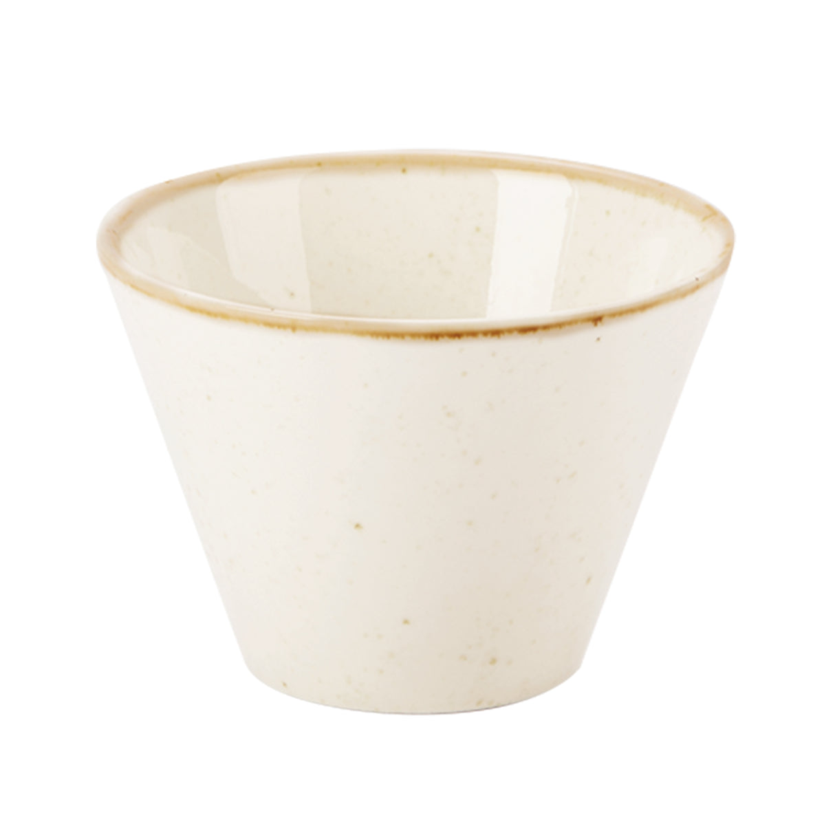 Oatmeal Conic Bowl 5.5cm/2.25" 5cl/1.75oz