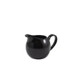 Genware Porcelain Black Jug 14cl/ 5oz