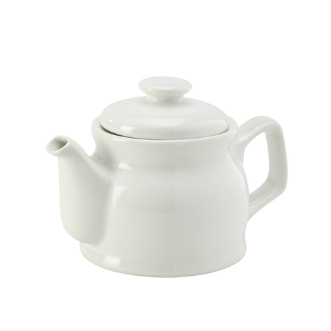 Genware Porcelain Teapot 45cl/15.75oz