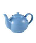 Genware Porcelain Blue Teapot 45cl/ 15.75oz
