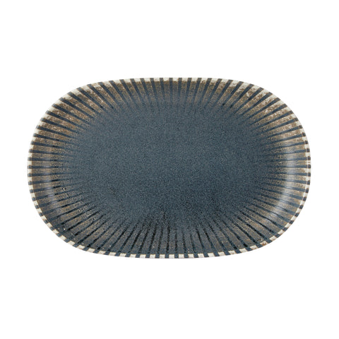 Flint Oval Platter 28 x 18cm 11 x 7"