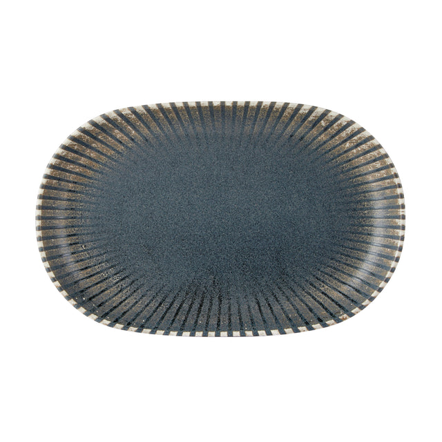 Flint Oval Platter 28 x 18cm 11 x 7"