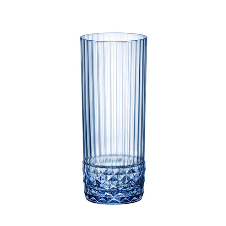America 20s Sapphire Blue Long Drink 15.88cm H 40cl (6 1/4" 13 1/2oz) - Pack 24