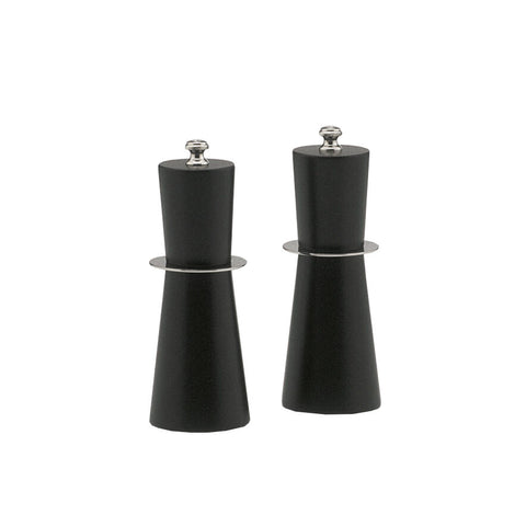 Neutral Catering Wood Black Salt Mill 13.5cm (5 1/3") - Pack 1