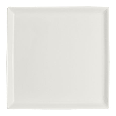 White Album Square Tray 16.2cm (6 3/8") - Pack 12