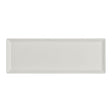 White Album Rectangular Tray 28.5 x 10.25 x 1.9cm (11 1/4 x 4 x 3/4") - Pack 12