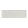 White Album Rectangular Tray 28.5 x 10.25 x 1.9cm (11 1/4 x 4 x 3/4") - Pack 12
