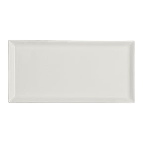 White Album Rectangular Tray 23.8 x 11.75 x 1.9cm (9 3/8 x 4 5/8 x 3/4") - Pack 12