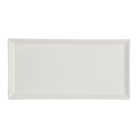 White Album Rectangular Tray 23.8 x 11.75 x 1.9cm (9 3/8 x 4 5/8 x 3/4") - Pack 12