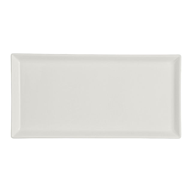 White Album Rectangular Tray 23.8 x 11.75 x 1.9cm (9 3/8 x 4 5/8 x 3/4") - Pack 12