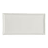 White Album Rectangular Tray 23.8 x 11.75 x 1.9cm (9 3/8 x 4 5/8 x 3/4") - Pack 12